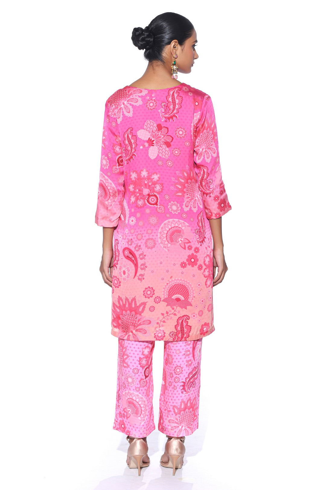 Burgundy Kurta Co-Ord Set-Kurta Set, Co-ord Set-Siddhartha Bansal