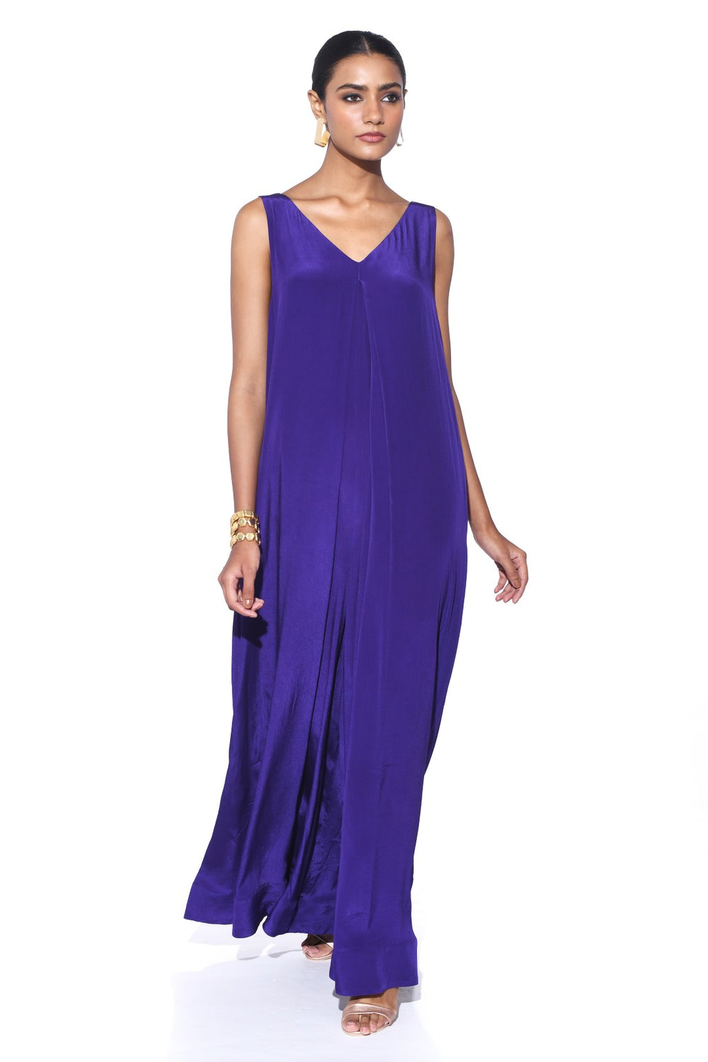 Aurora Purple Jumpsuit-Jumpsuit-Siddhartha Bansal