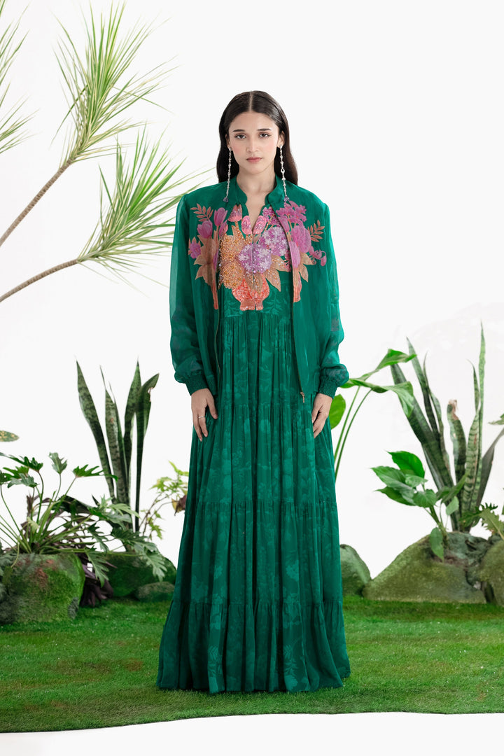 STEREO LOVE TIER DRESS-Dress-Siddhartha Bansal