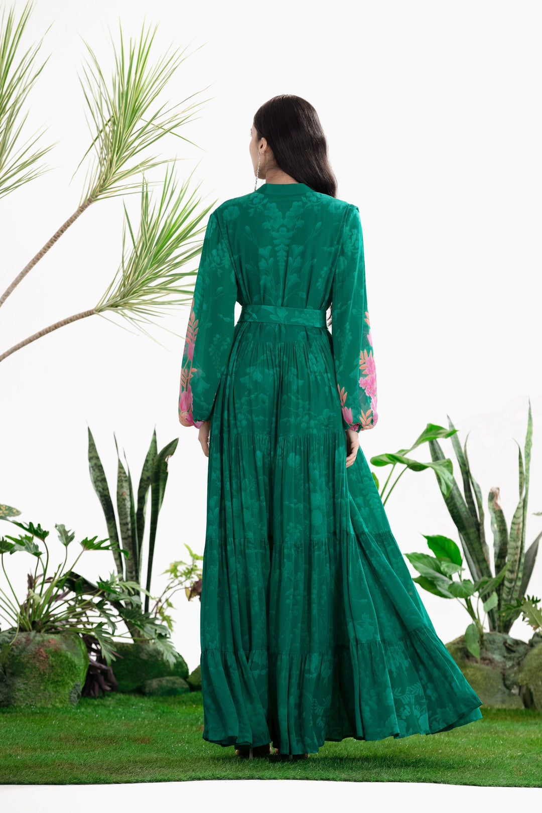 STEREO LOVE TIER DRESS-Dress-Siddhartha Bansal
