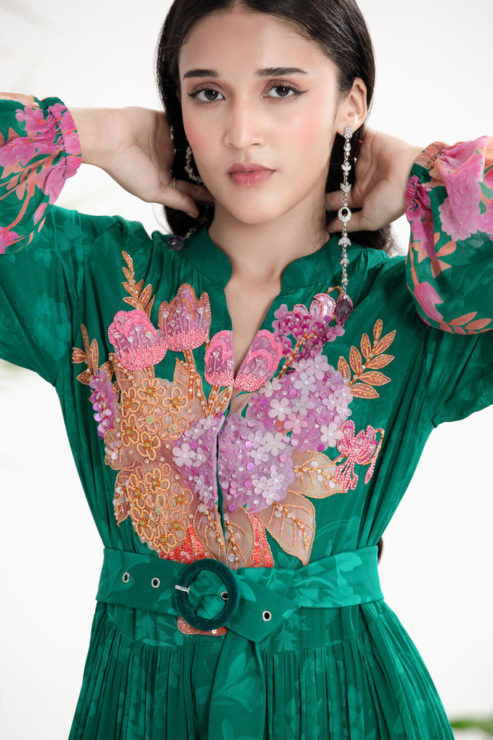STEREO LOVE TIER DRESS-Dress-Siddhartha Bansal