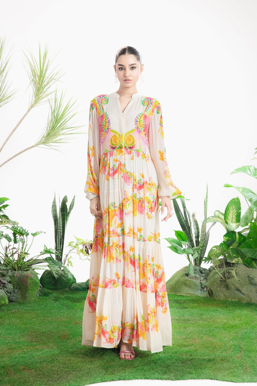 ENDLESS LOVE TIER DRESS-Dress-Siddhartha Bansal