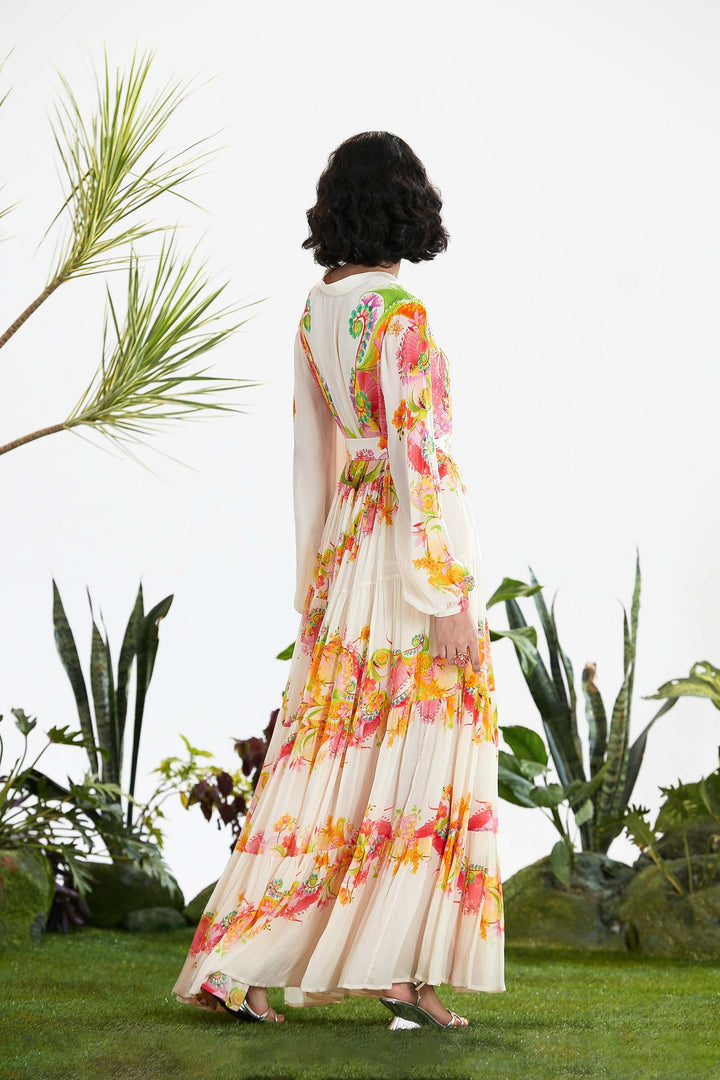 ENDLESS LOVE TIER DRESS-Dress-Siddhartha Bansal