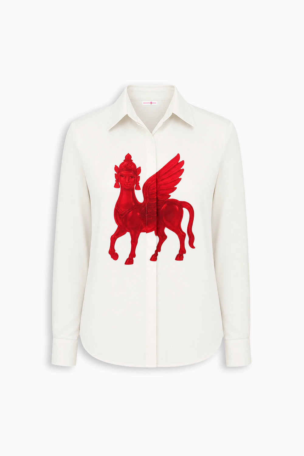 Ivory Kamdhenu Silk Shirt-Shirts-Siddhartha Bansal