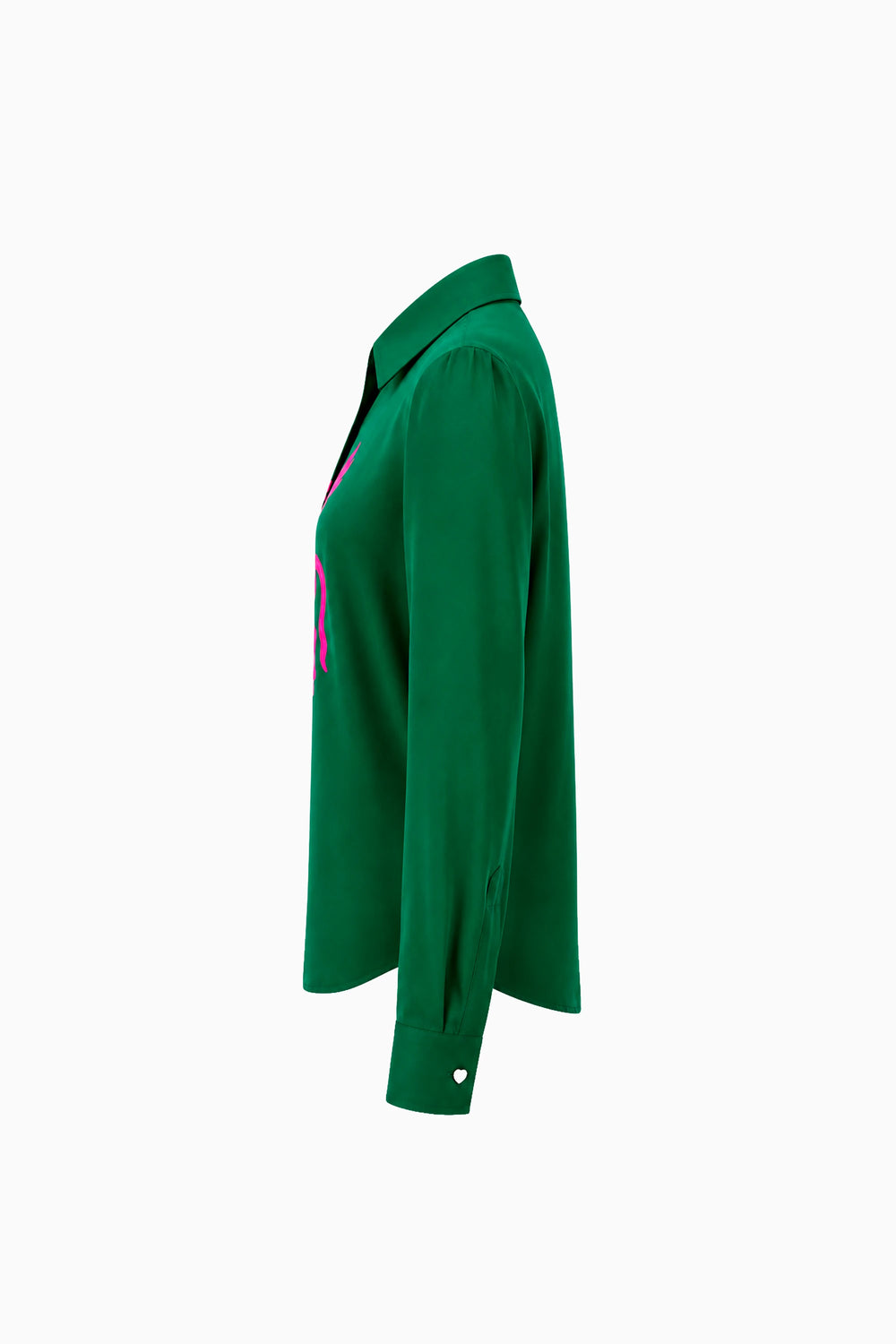 Emerald Kamdhenu Silk Shirt-Shirts-Siddhartha Bansal