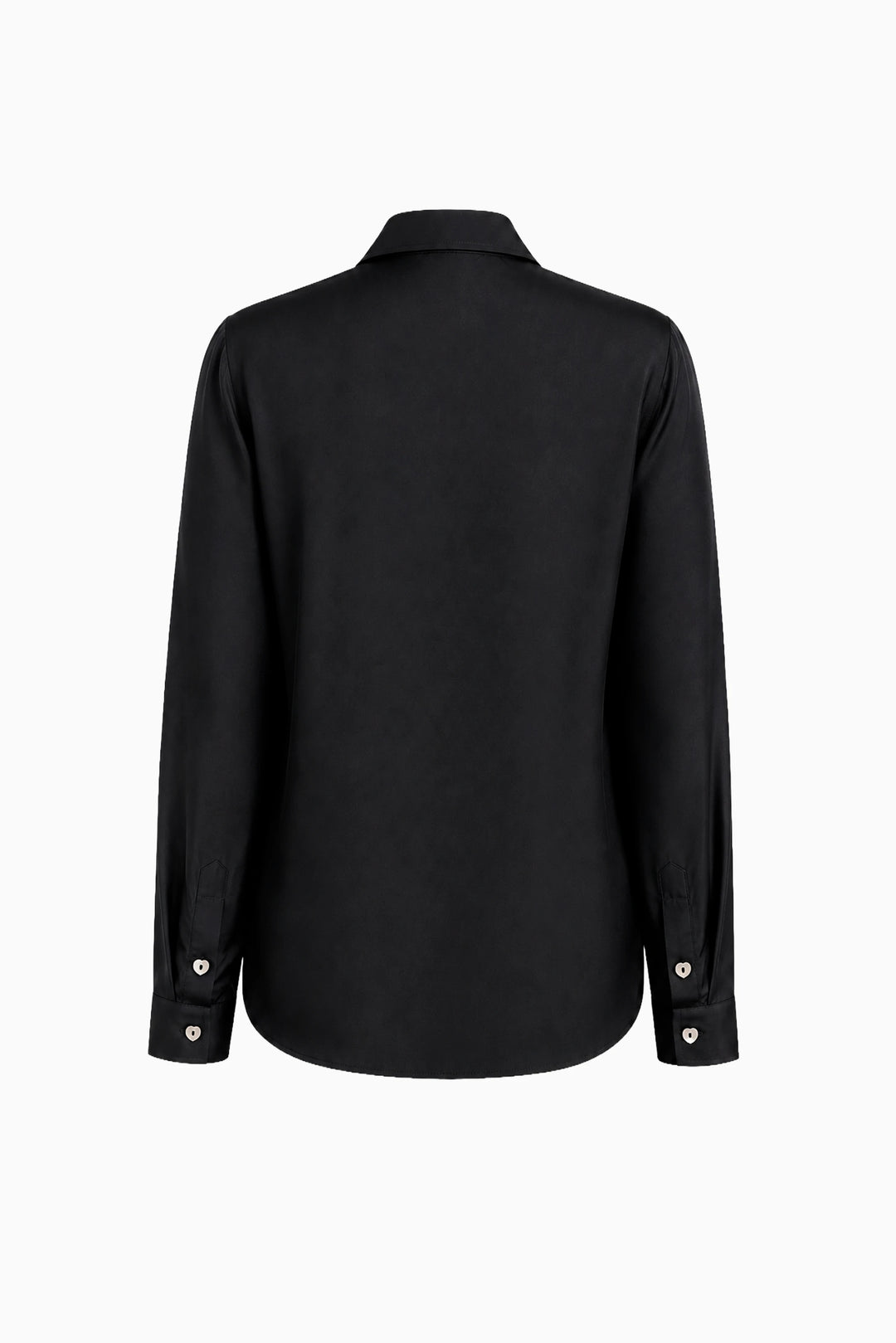 Obsidian Kamdhenu Silk Shirt-Shirts-Siddhartha Bansal