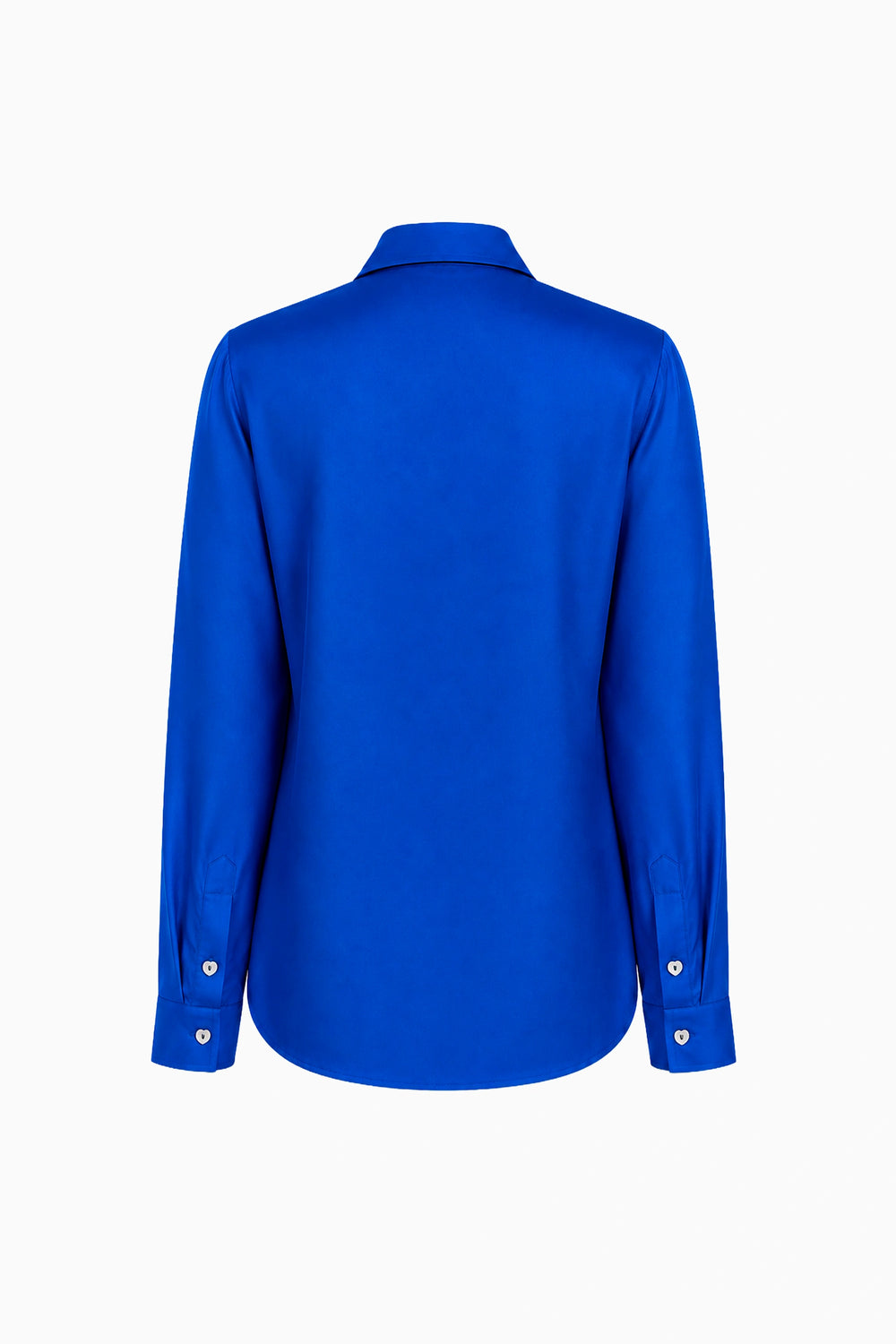 Sapphire Kamdhenu Silk Shirt-Shirts-Siddhartha Bansal