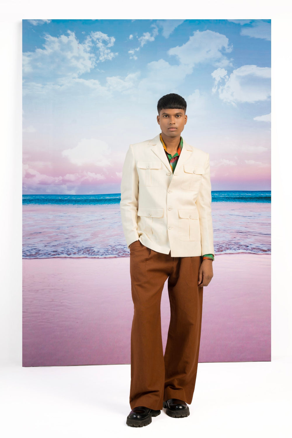 Air Breeze Safari Jacket-JACKETS-Siddhartha Bansal