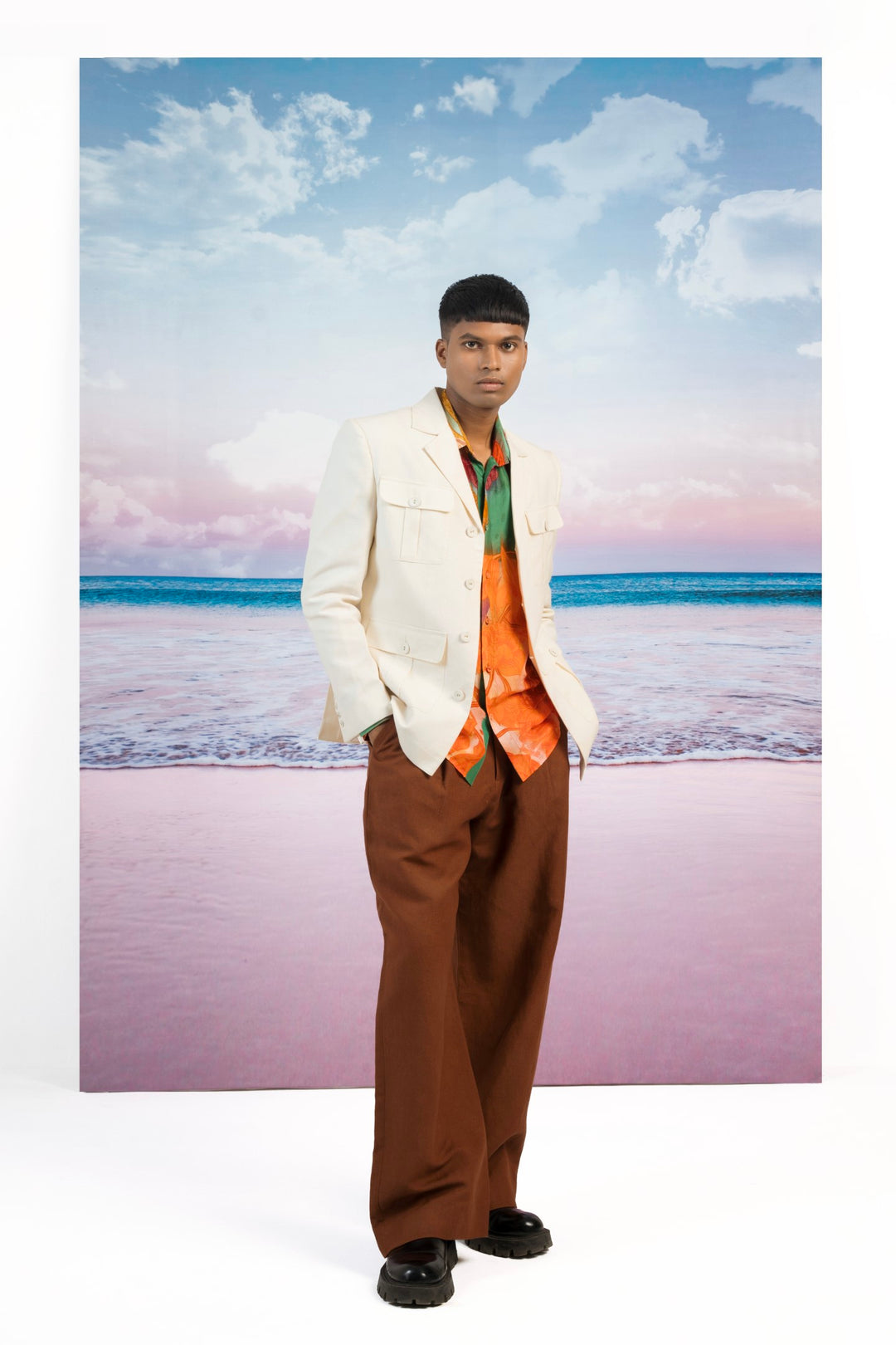 Air Breeze Safari Jacket-JACKETS-Siddhartha Bansal