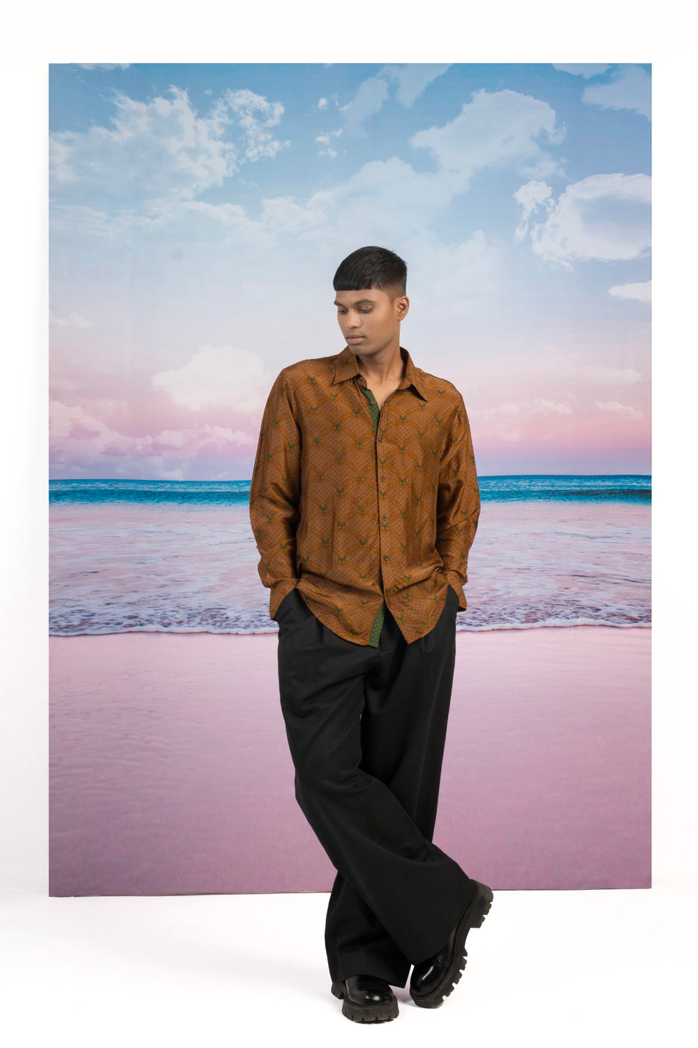 Tiger Silk Shirt-Shirts-Siddhartha Bansal