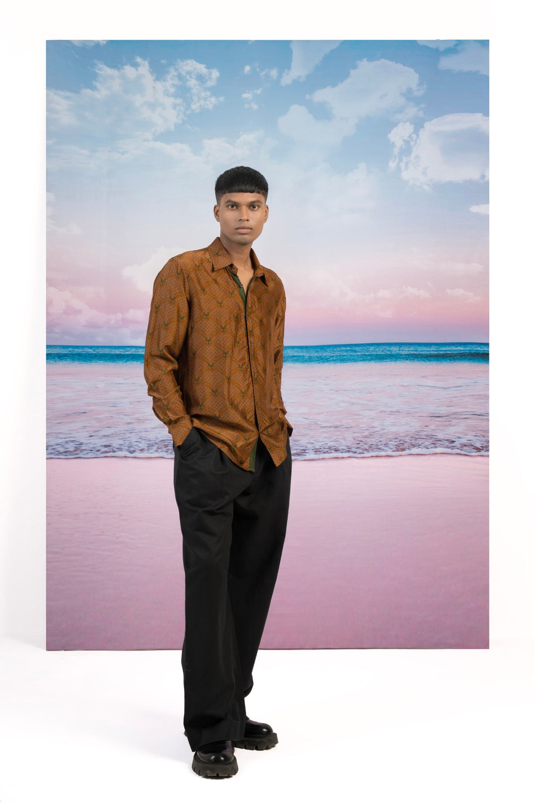 Tiger Silk Shirt-Shirts-Siddhartha Bansal