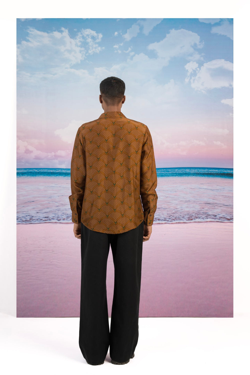Tiger Silk Shirt-Shirts-Siddhartha Bansal