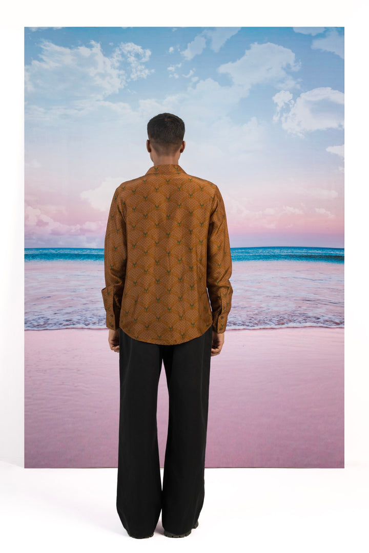 Tiger Silk Shirt-Shirts-Siddhartha Bansal