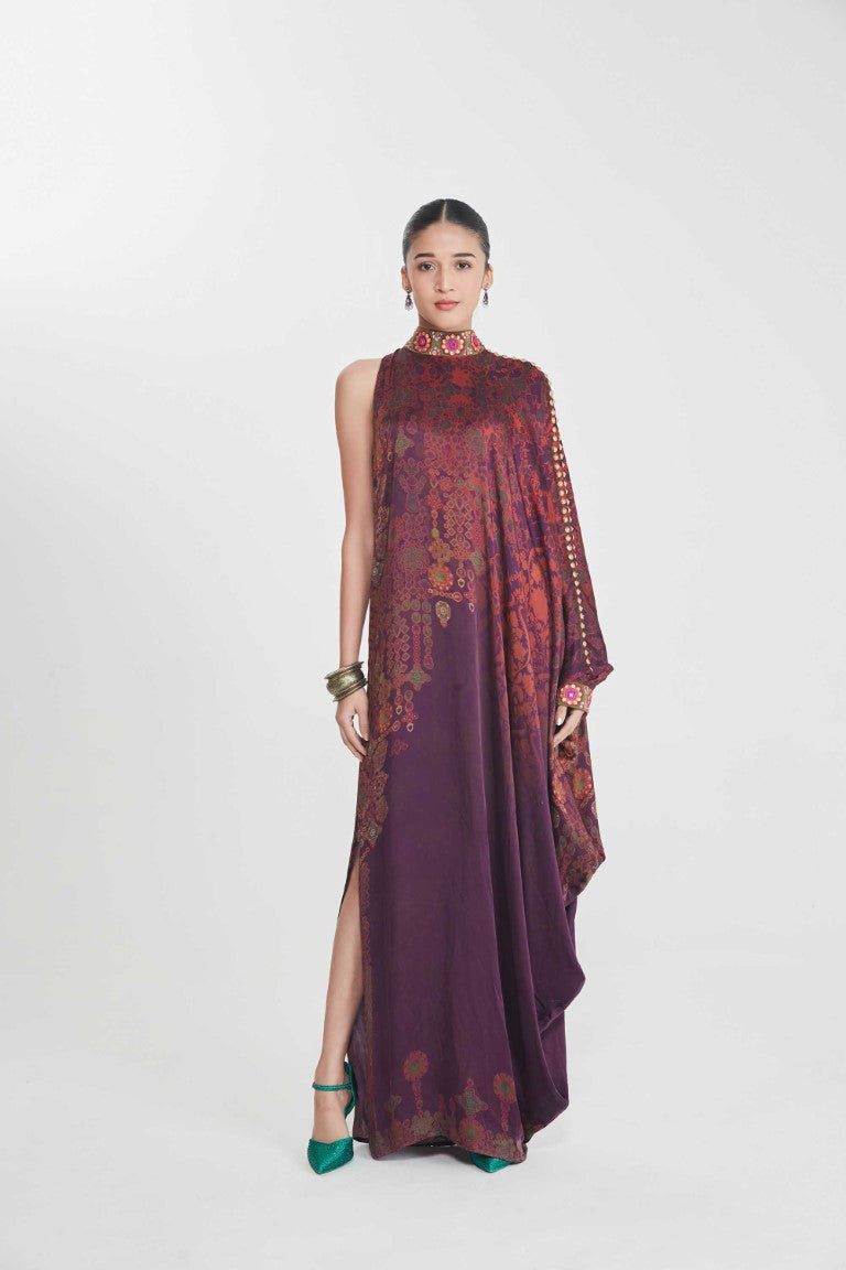 PARVEEN ONE SHOULDERDRESS-Kaftan-Siddhartha Bansal