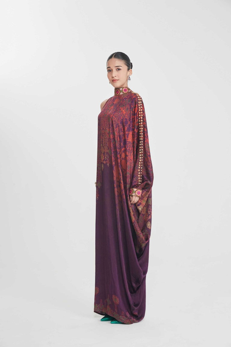 PARVEEN ONE SHOULDERDRESS-Kaftan-Siddhartha Bansal