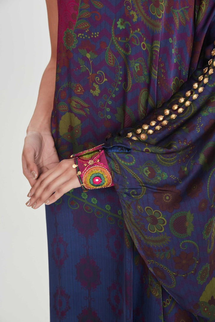 ZEBA ONE SHOULDERDRESS-Kaftan-Siddhartha Bansal