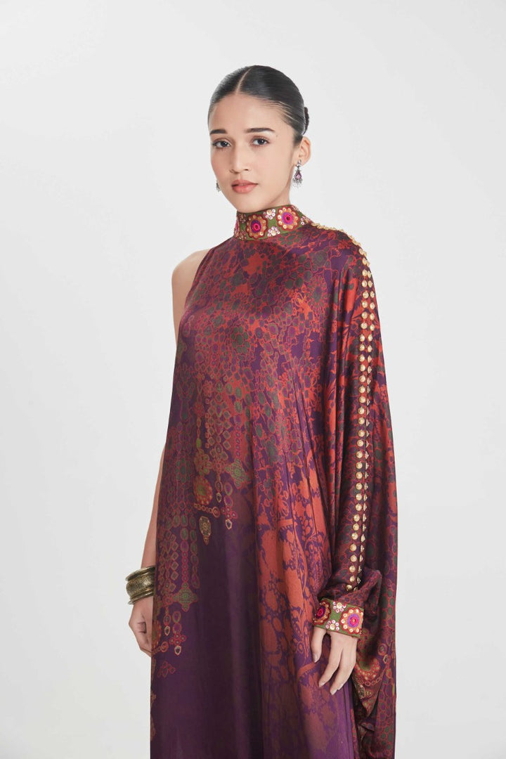 PARVEEN ONE SHOULDERDRESS-Kaftan-Siddhartha Bansal