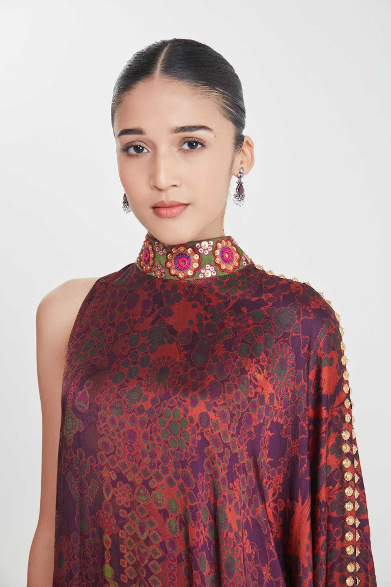 PARVEEN ONE SHOULDERDRESS-Kaftan-Siddhartha Bansal