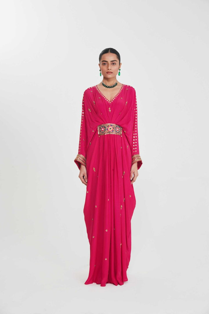 GULNAZ BELT KAFTAN-Kaftan-Siddhartha Bansal