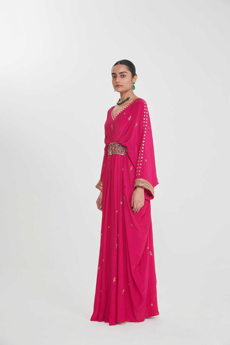 GULNAZ BELT KAFTAN-Kaftan-Siddhartha Bansal