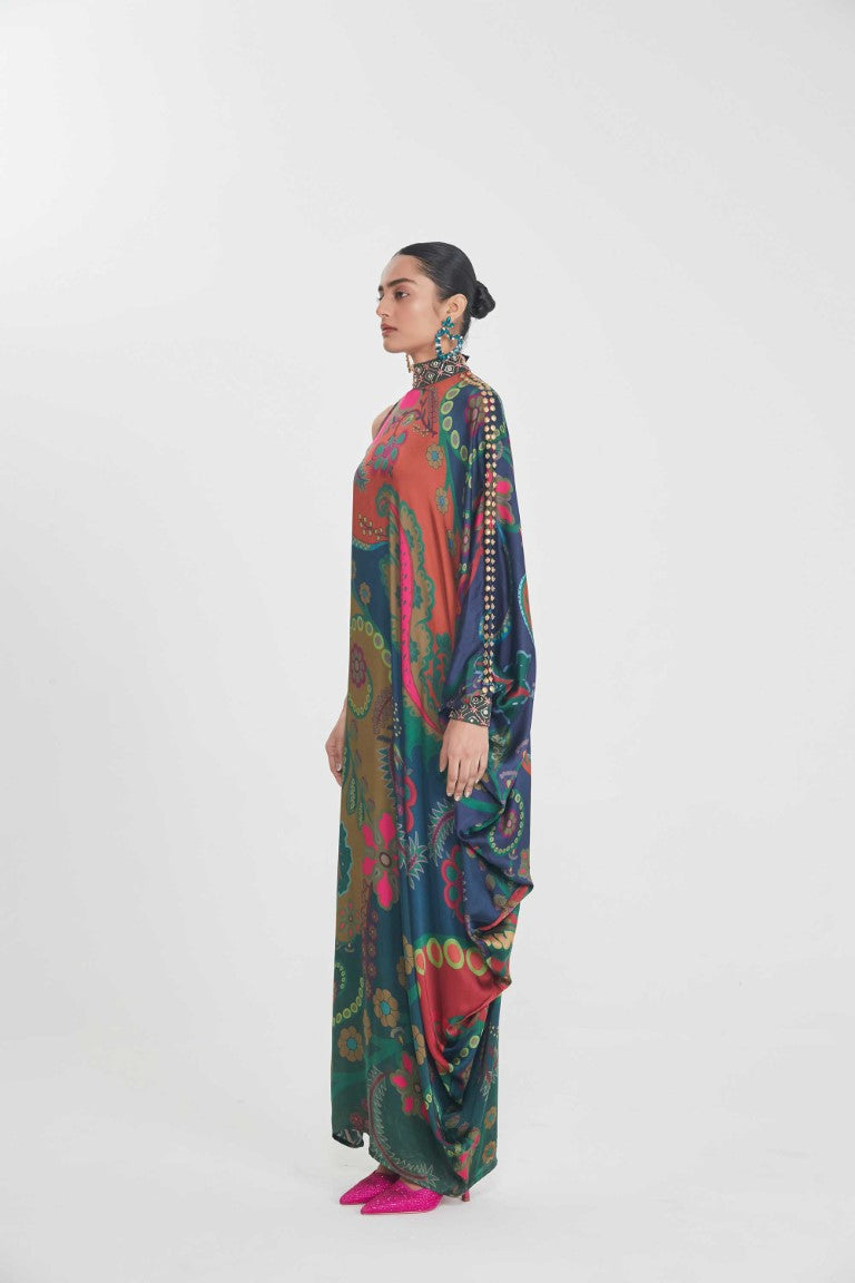 PARIZAD ONE SHOULDERDRESS-Kaftan-Siddhartha Bansal
