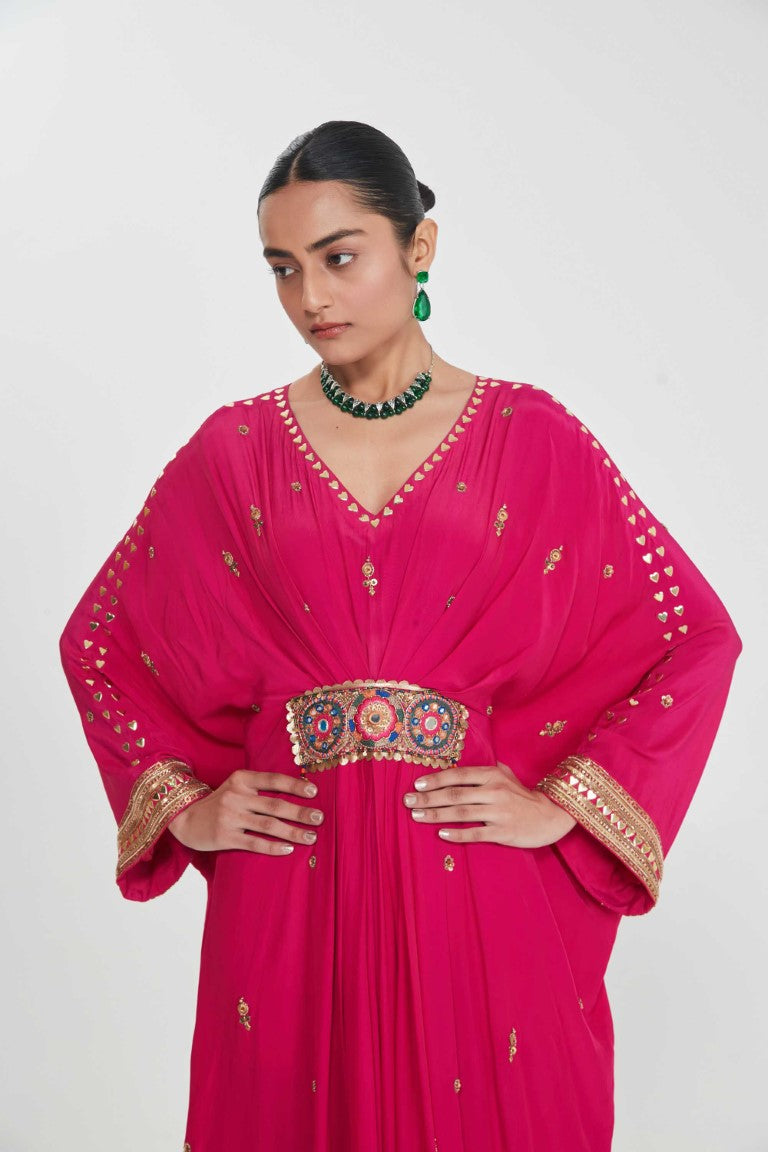 GULNAZ BELT KAFTAN-Kaftan-Siddhartha Bansal