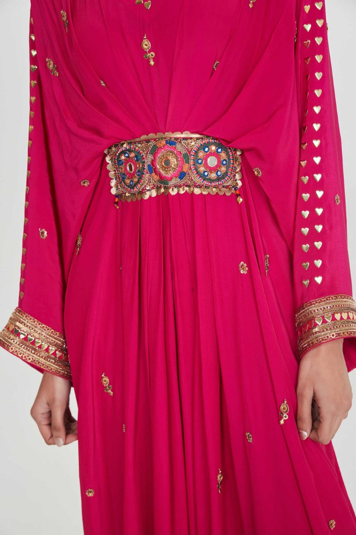 GULNAZ BELT KAFTAN-Kaftan-Siddhartha Bansal