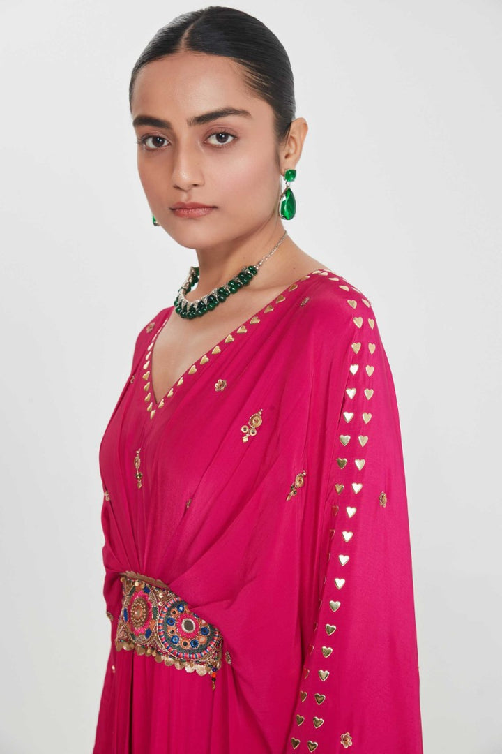 GULNAZ BELT KAFTAN-Kaftan-Siddhartha Bansal