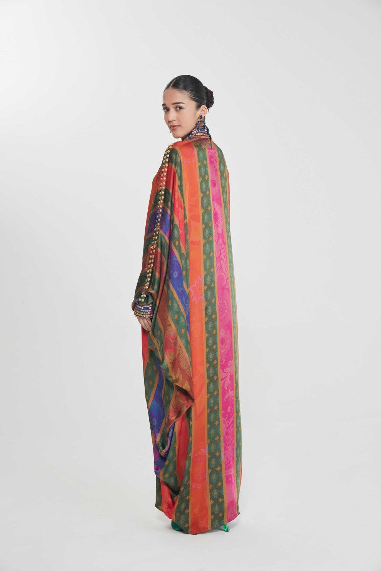 BAHAAR ONE SHOULDERDRESS-Kaftan-Siddhartha Bansal