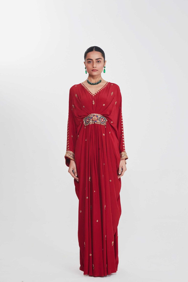 SUFIYA BELT KAFTAN-Kaftan-Siddhartha Bansal