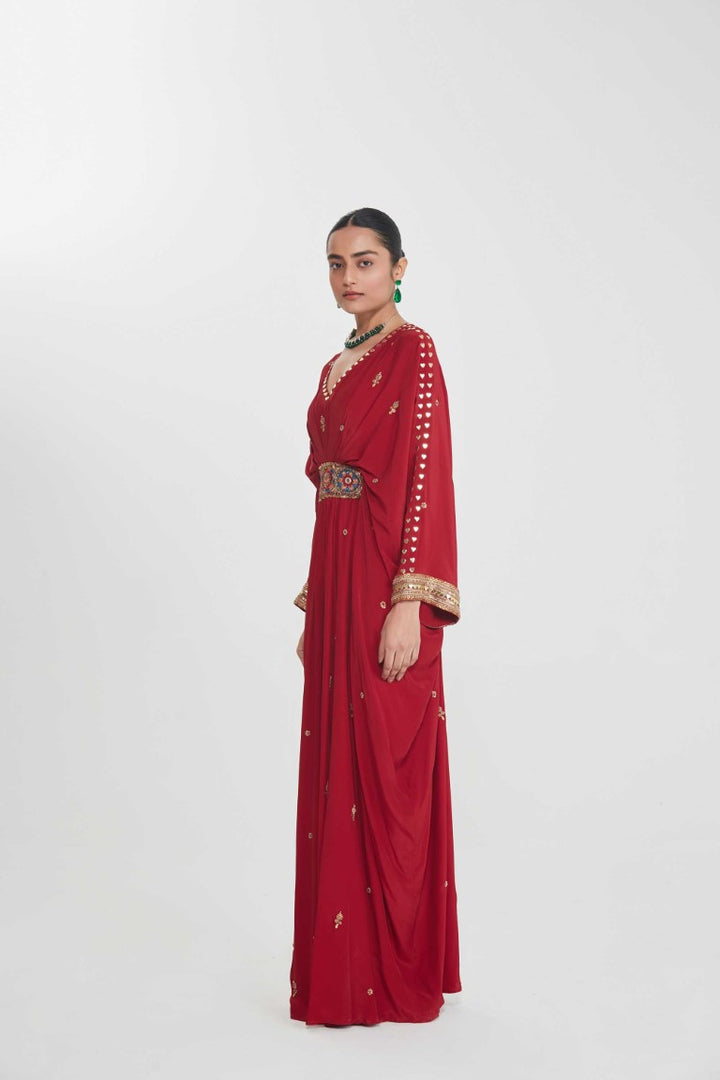 SUFIYA BELT KAFTAN-Kaftan-Siddhartha Bansal