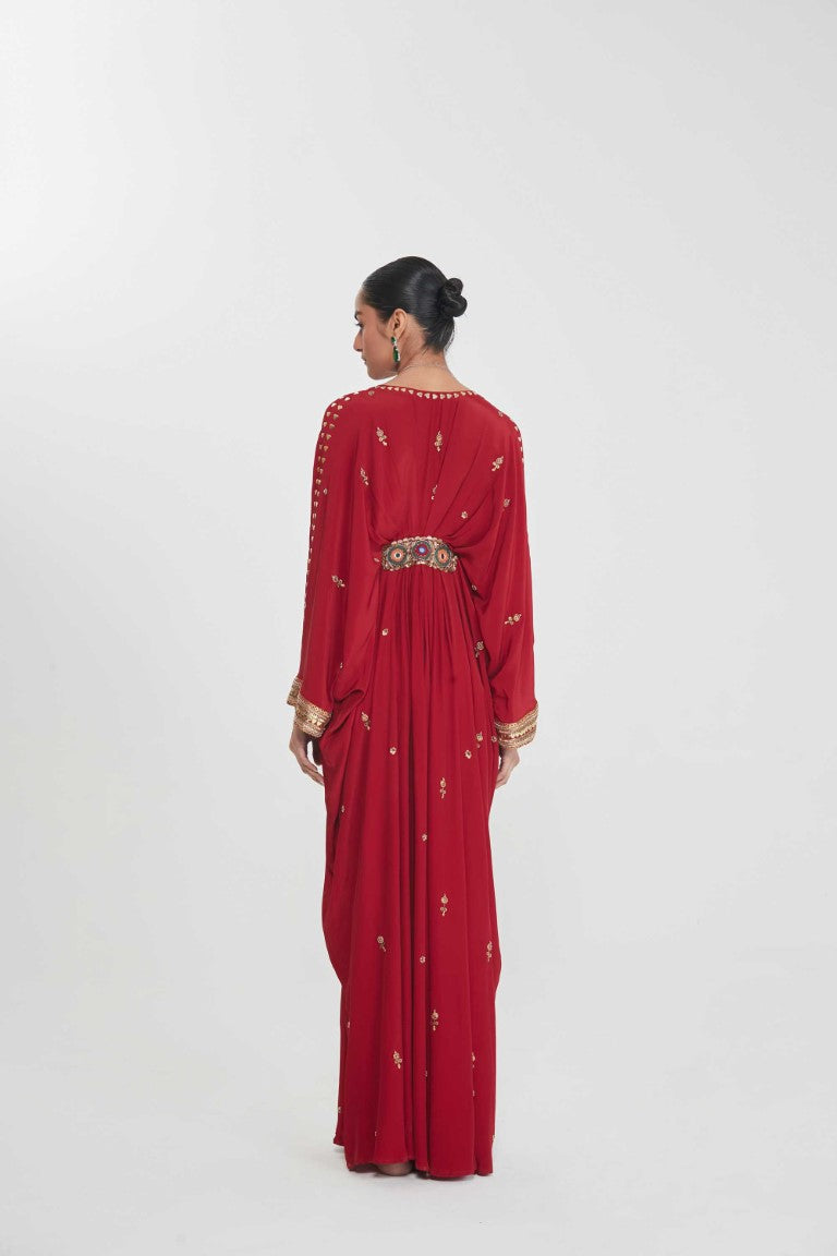 SUFIYA BELT KAFTAN-Kaftan-Siddhartha Bansal