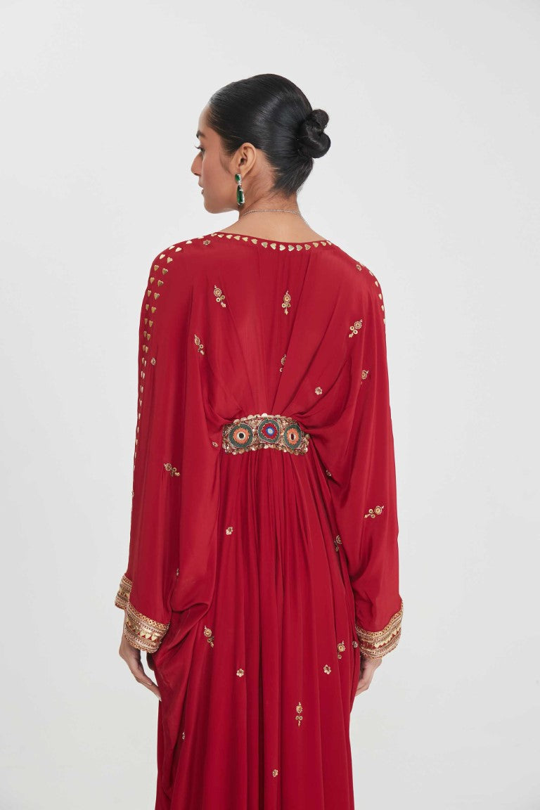 SUFIYA BELT KAFTAN-Kaftan-Siddhartha Bansal