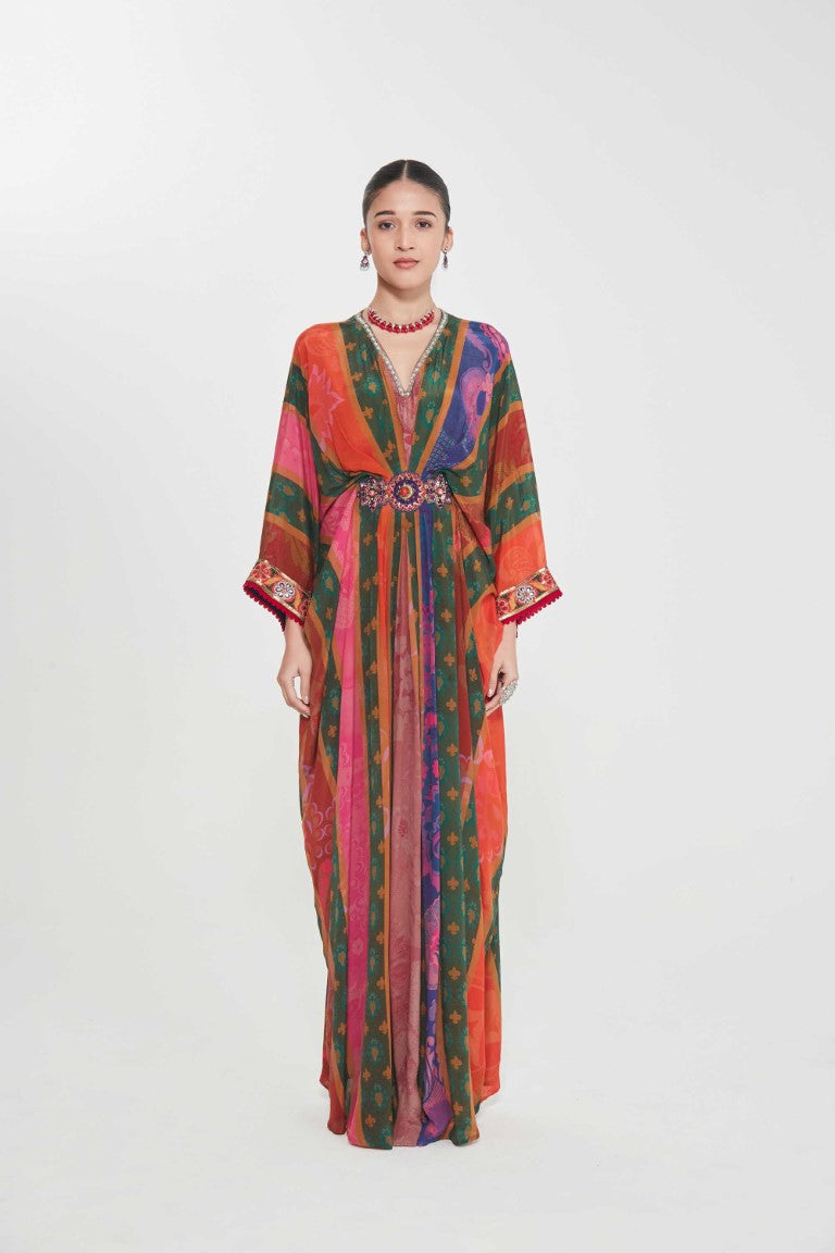 FARIDA BELT KAFTAN-Kaftan-Siddhartha Bansal