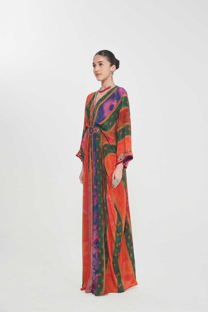 FARIDA BELT KAFTAN-Kaftan-Siddhartha Bansal