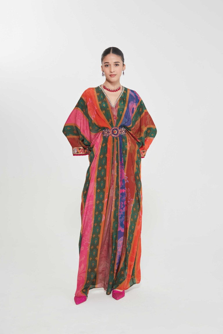 FARIDA BELT KAFTAN-Kaftan-Siddhartha Bansal