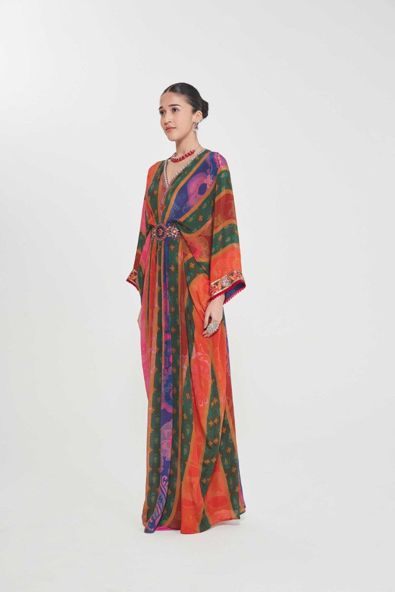 FARIDA BELT KAFTAN-Kaftan-Siddhartha Bansal