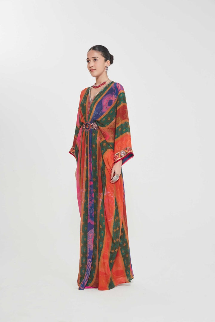 FARIDA BELT KAFTAN-Kaftan-Siddhartha Bansal