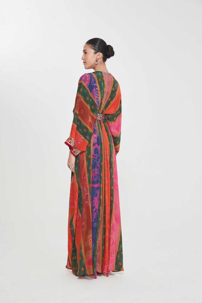 FARIDA BELT KAFTAN-Kaftan-Siddhartha Bansal