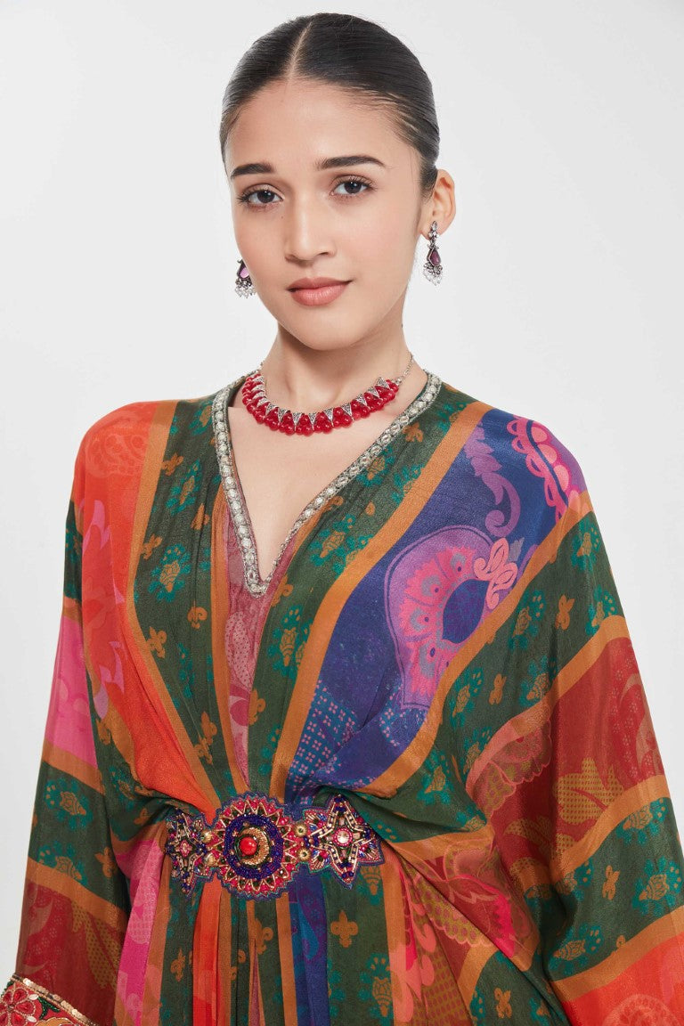 FARIDA BELT KAFTAN-Kaftan-Siddhartha Bansal