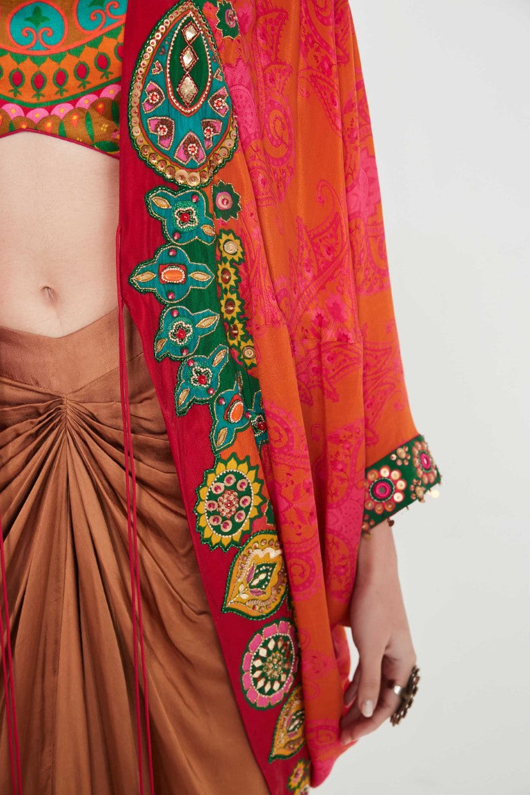 SAFA SHRUG SET-Kaftan-Siddhartha Bansal