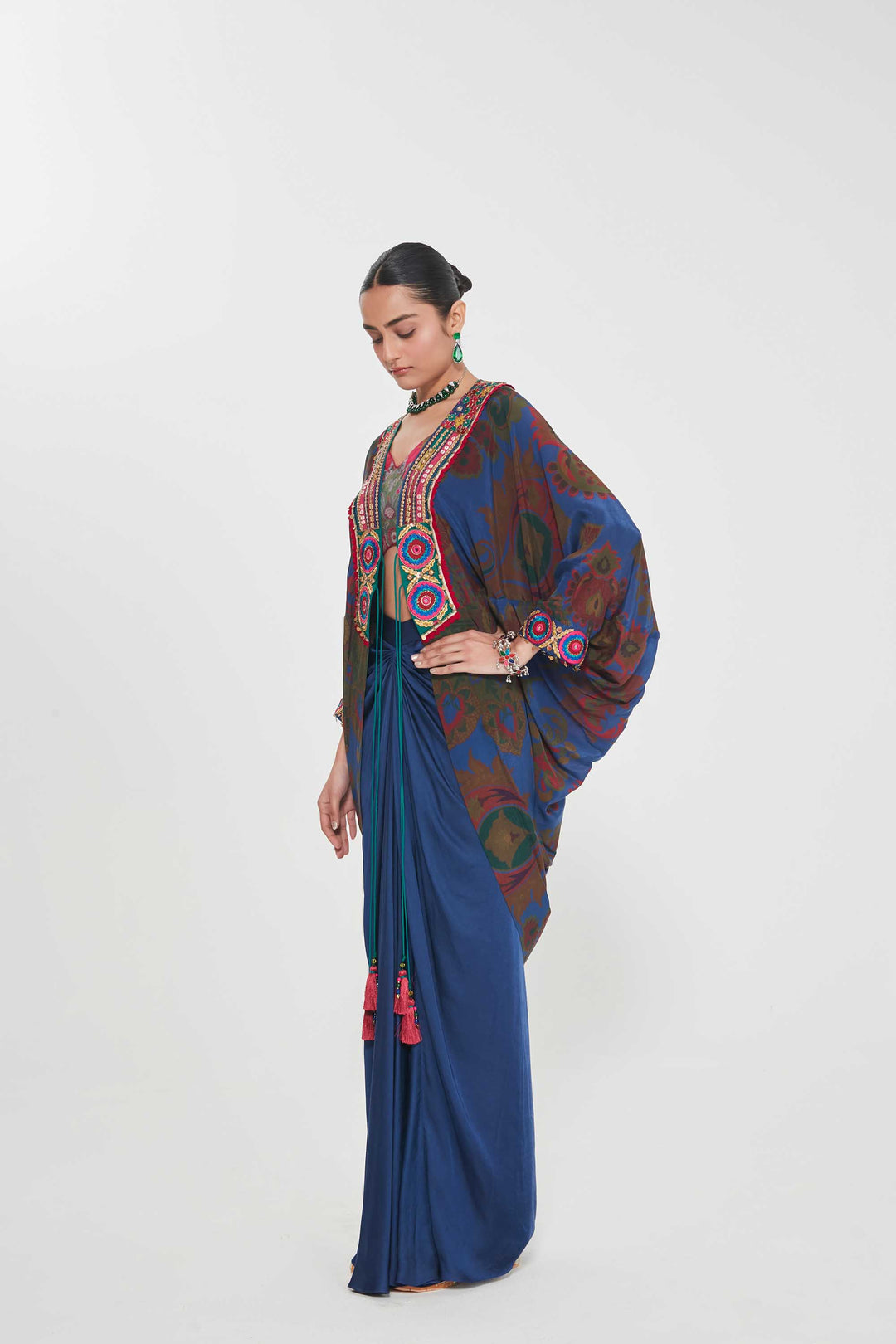 INDIRA SHRUG SET-Kaftan-Siddhartha Bansal