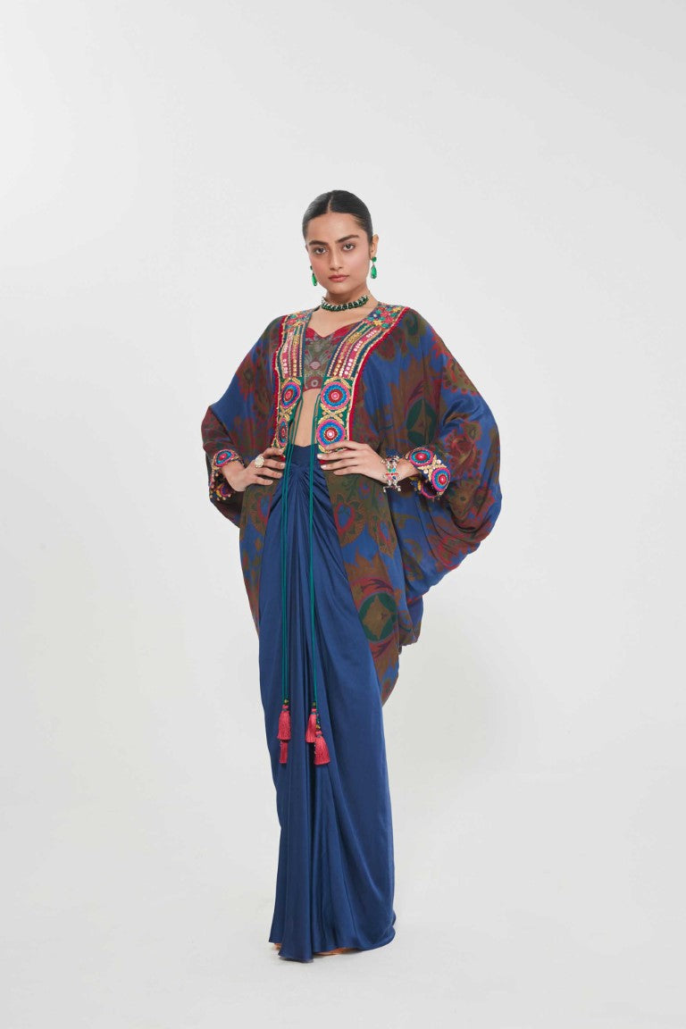 INDIRA SHRUG SET-Kaftan-Siddhartha Bansal