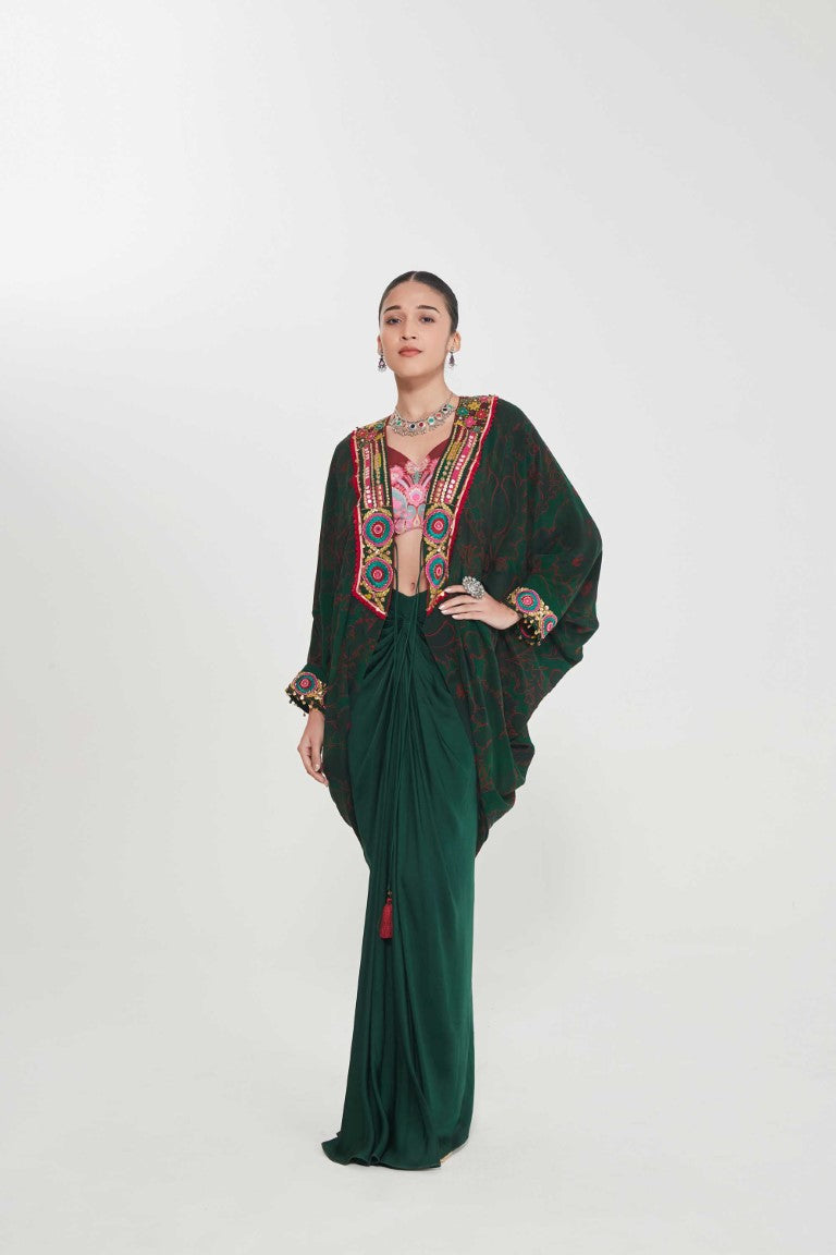 AROHI SHRUG SET-Kaftan-Siddhartha Bansal