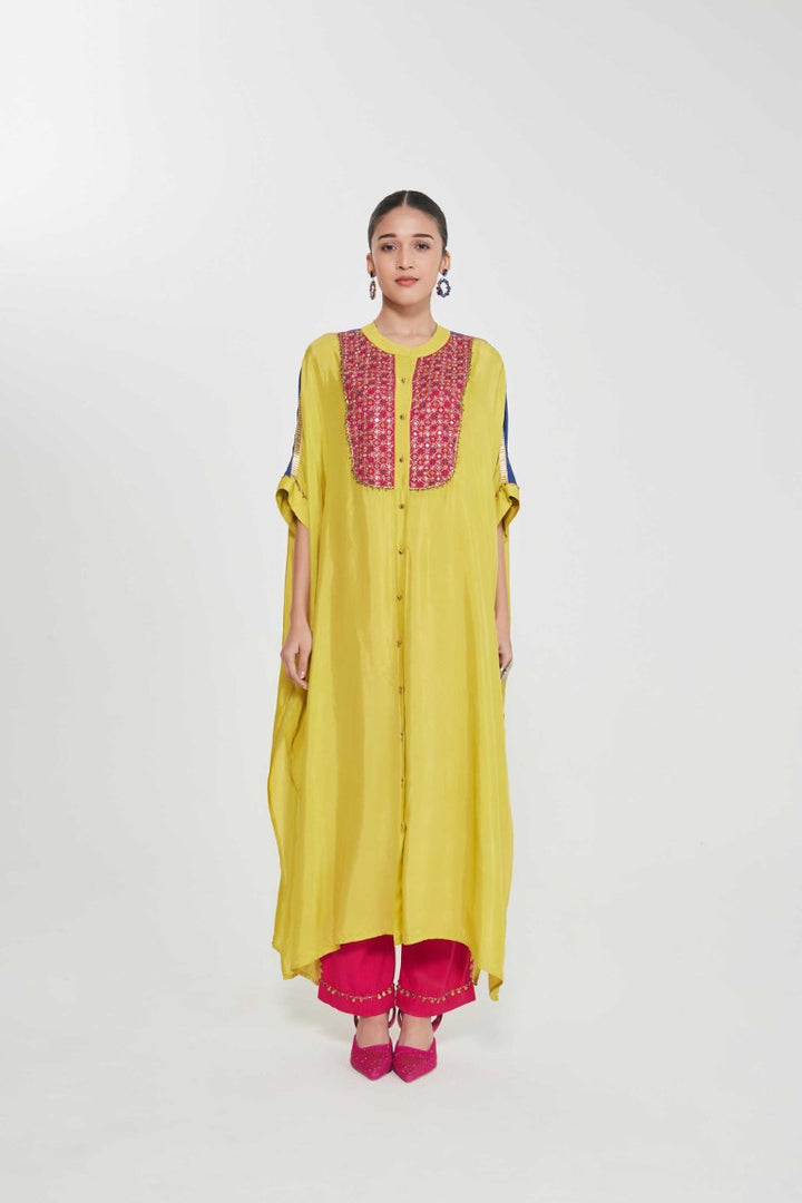 SEHR KURTA SET-Kaftan-Siddhartha Bansal