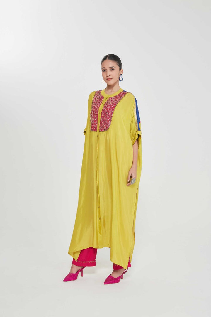 SEHR KURTA SET-Kaftan-Siddhartha Bansal