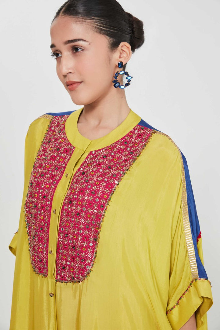SEHR KURTA SET-Kaftan-Siddhartha Bansal