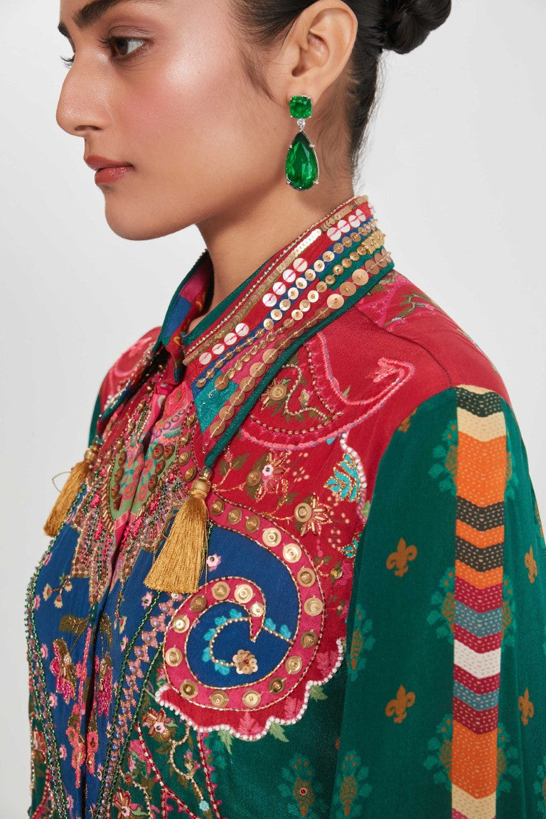 ZAREEN TUNIC SET-Kaftan-Siddhartha Bansal