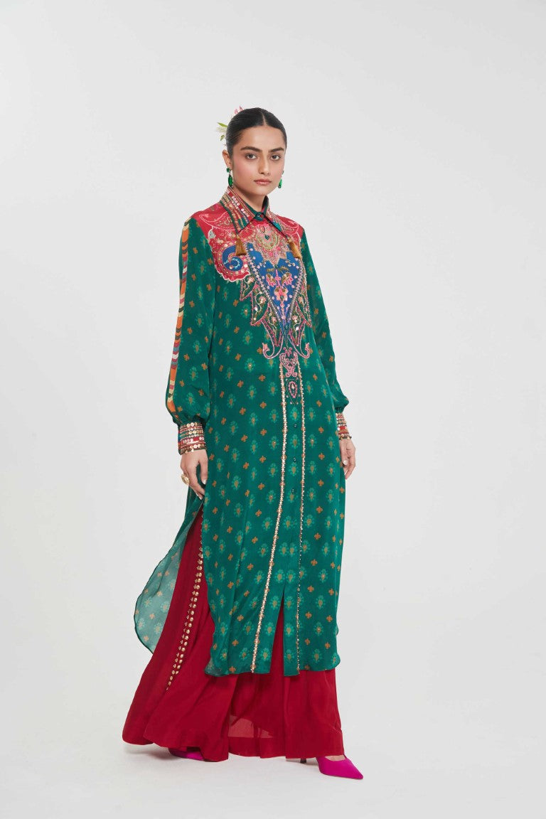 ZAREEN TUNIC SET-Kaftan-Siddhartha Bansal