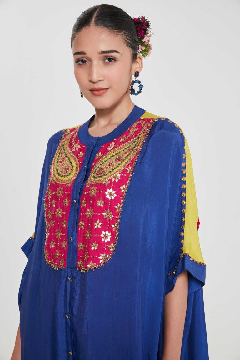 FIROZA KURTA SET-Kaftan-Siddhartha Bansal
